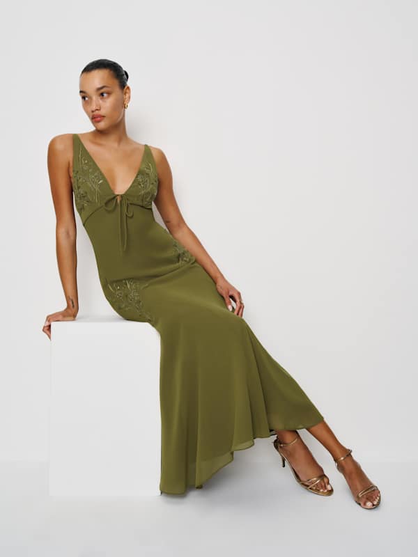 Ziva Dress - Olive