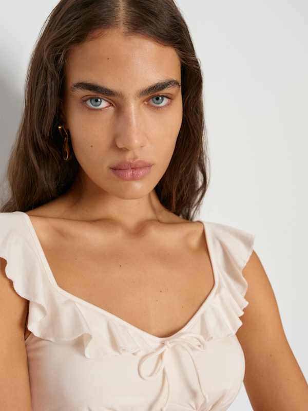 Lemmy Knit Top - Horchata