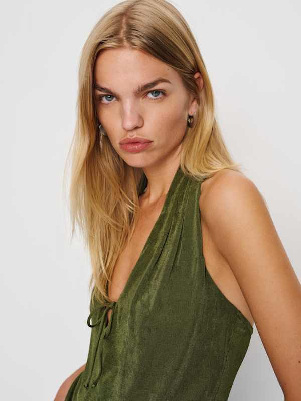 Aramis Knit Top - Lizard