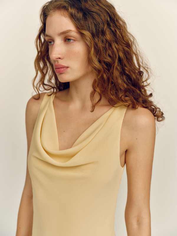 Evanthe Dress - Parmesan