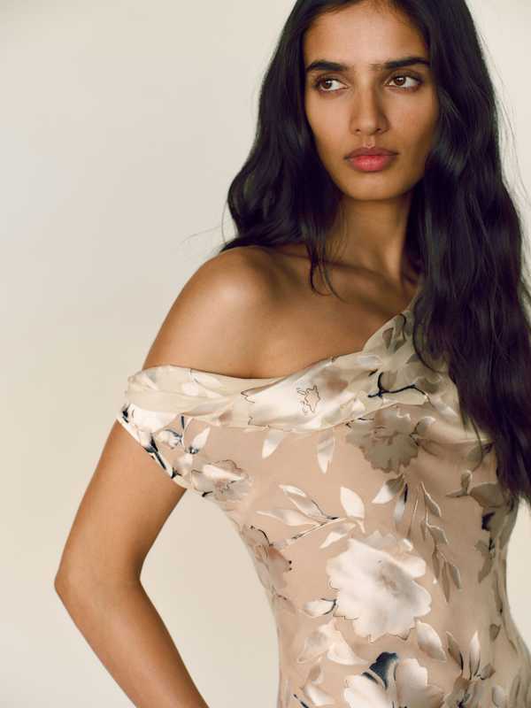 Evanthe Dress - Prosecco Blossom