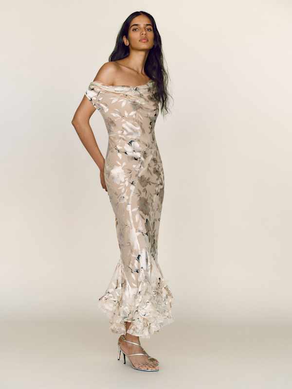 Evanthe Dress - Prosecco Blossom