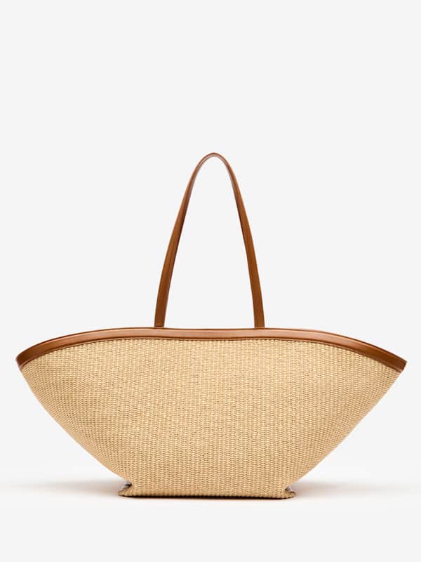 Lucia Tote Bag - Natural Raffia