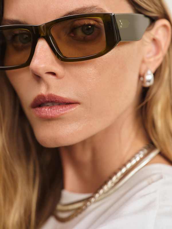 Anna Sunglasses - Green/brown