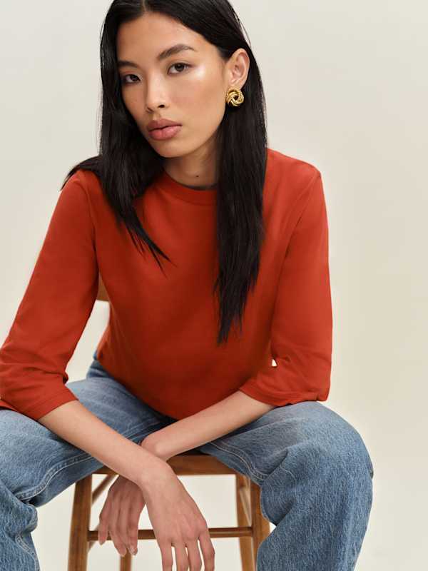 Lewis Tee - Sundried Tomato