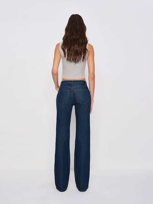 Sharon Stretch Mid Rise Bootcut Jeans - Nemi