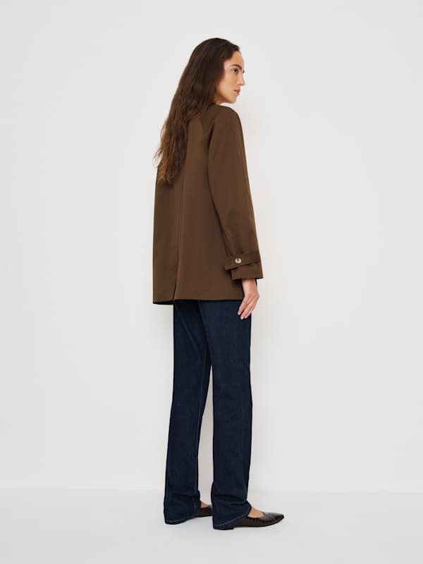 Fisher Oversized Trench - Brown