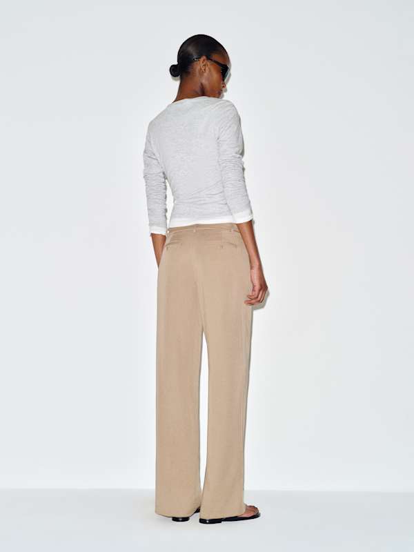 Gisele Low Rise Pant - Enoki