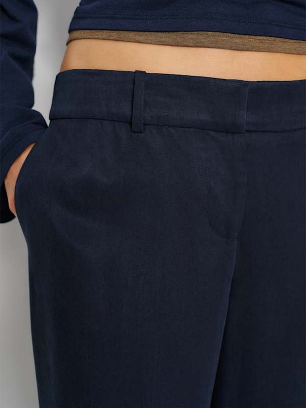 Gisele Low Rise Pant - Midnight