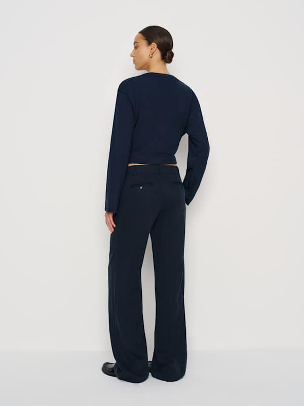 Gisele Low Rise Pant - Midnight