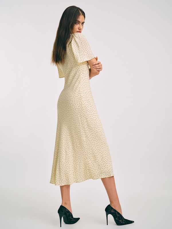 Tyra Dress - Salt And Pepper