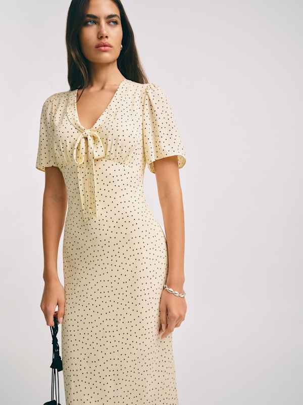 Tyra Dress - Salt And Pepper