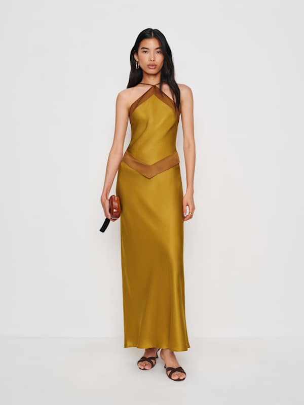 Jillian Silk Dress by Reformation