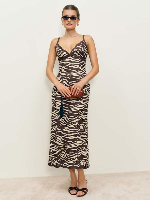 Robe en lin Sara - Stampede