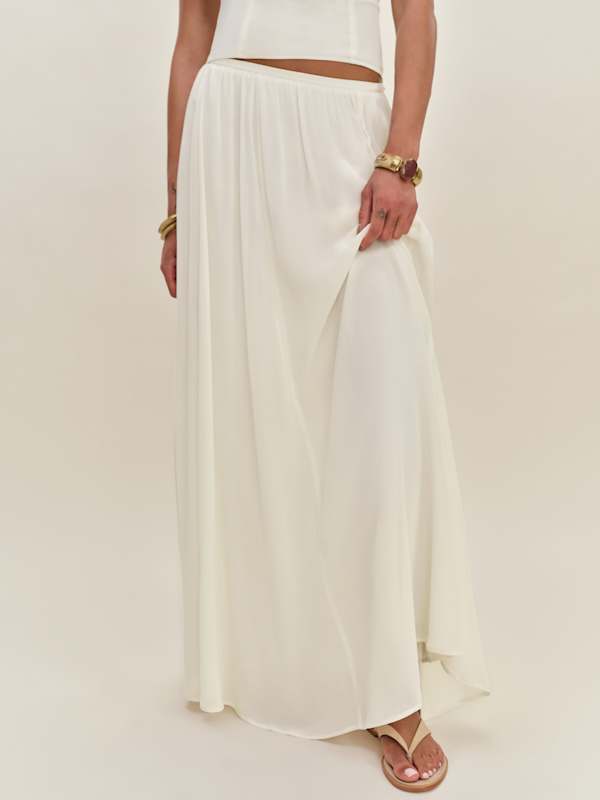 Petites Gemma Skirt - Ivory