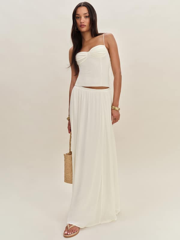 Petites Gemma Skirt - Ivory