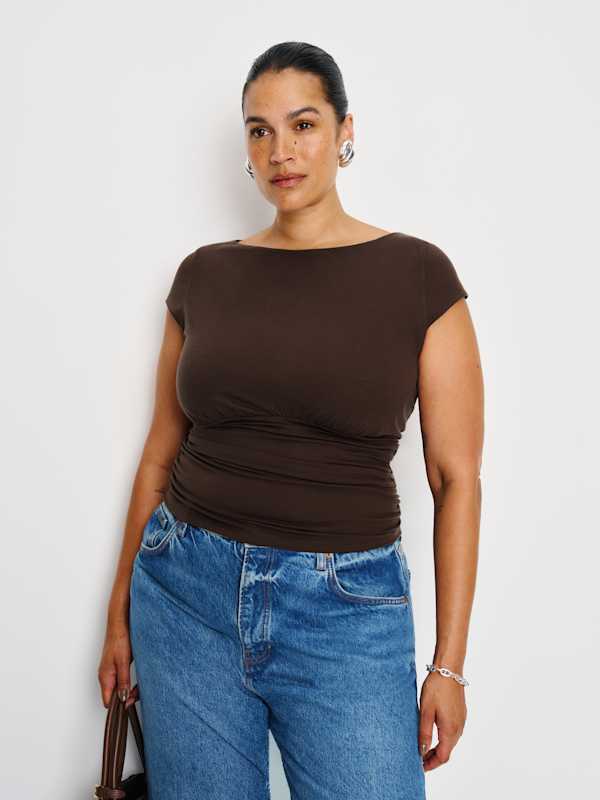 Madelyn Knit Top Es - Mole