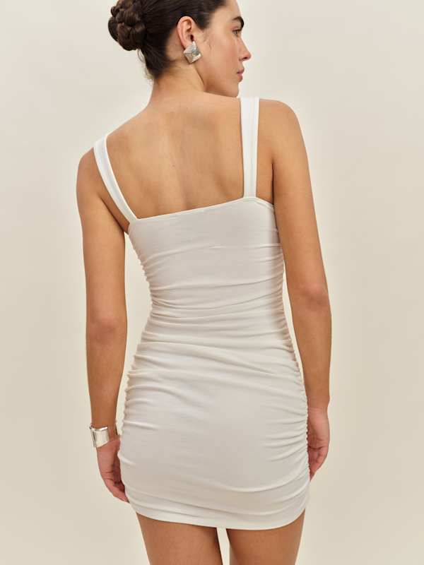 Leda Knit Dress - Fior Di Latte