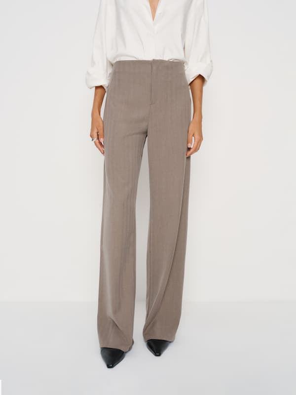 Vida High Rise Pant - Stone