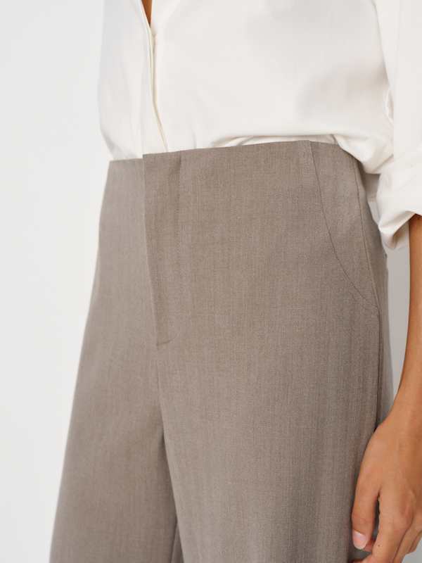 Vida High Rise Pant - Stone