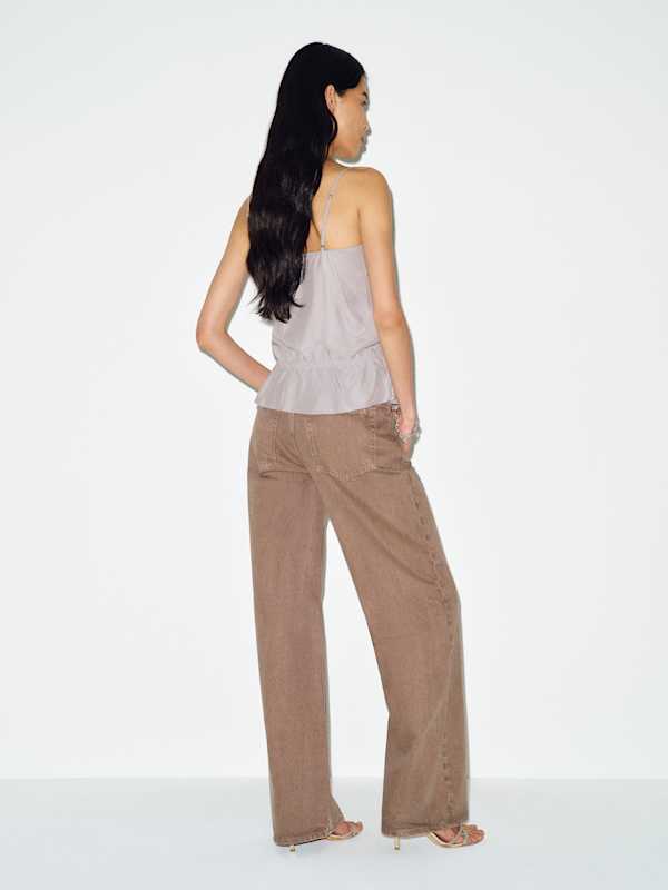 Silvia Silk Top - Lavender Mist