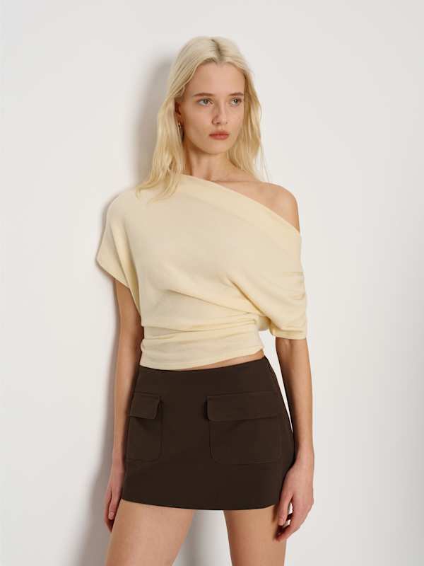 Calloway Low Rise Skort - Mole