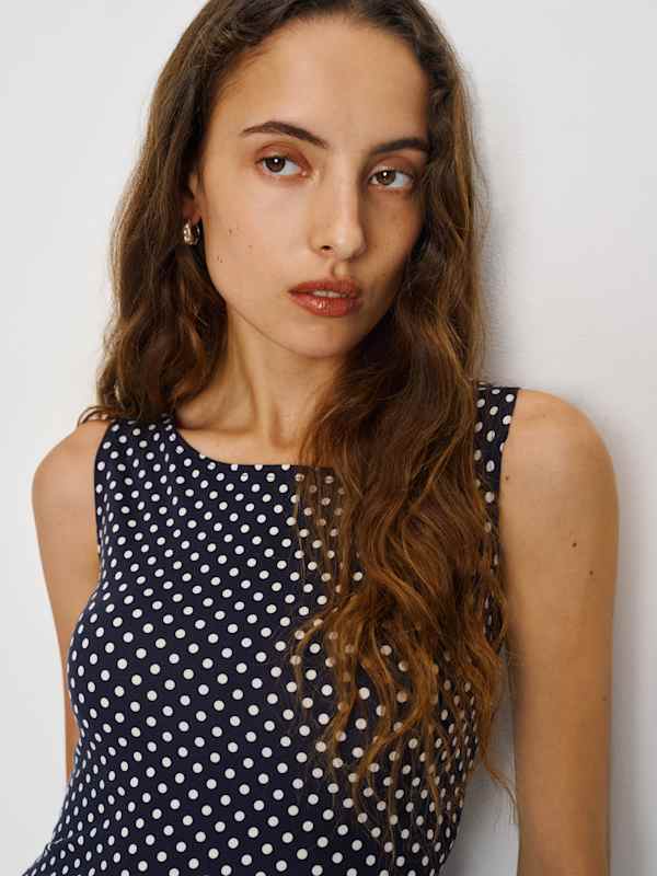 Luke Knit Dress - Dream Dot