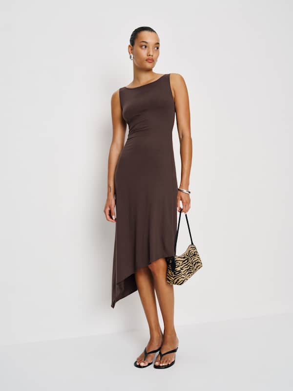 Luke Knit Dress - Mole