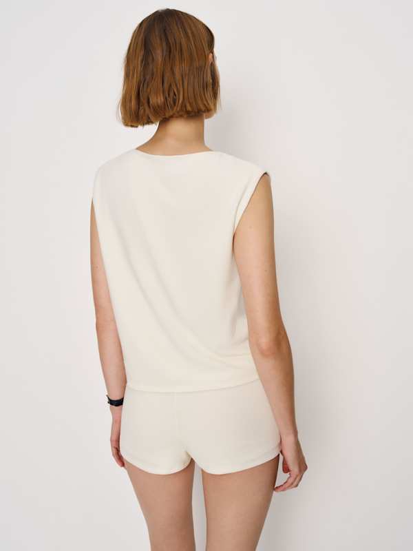Leo Knit Two Piece - Fior Di Latte