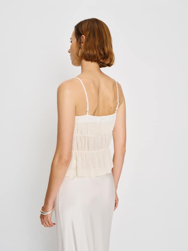 Delano Knit Top - White