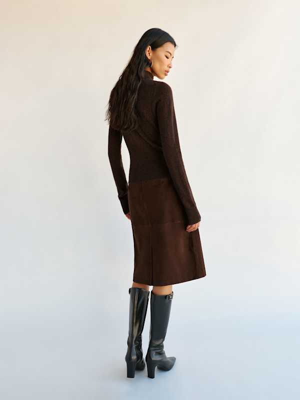 Jett Cashmere Turtleneck - Compost