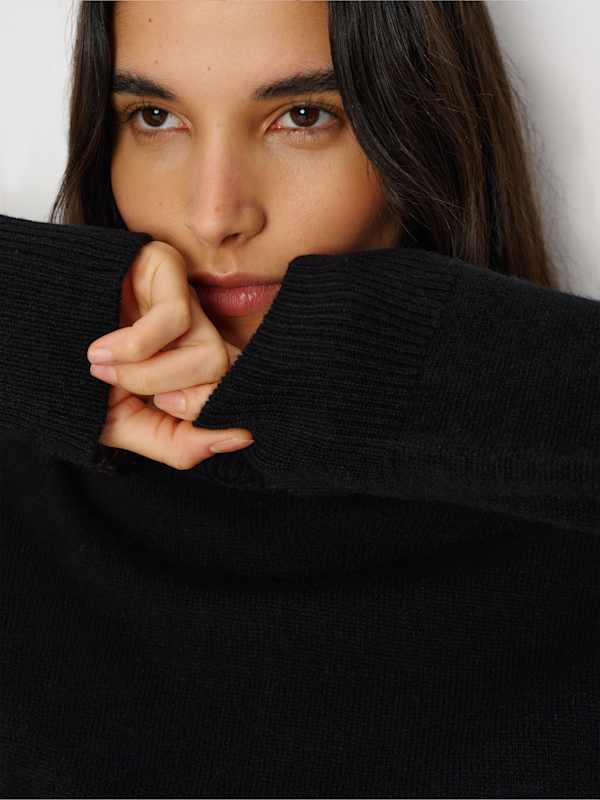 Fabian Crew Sweater - Black