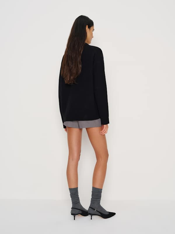 Fabian Crew Sweater - Black