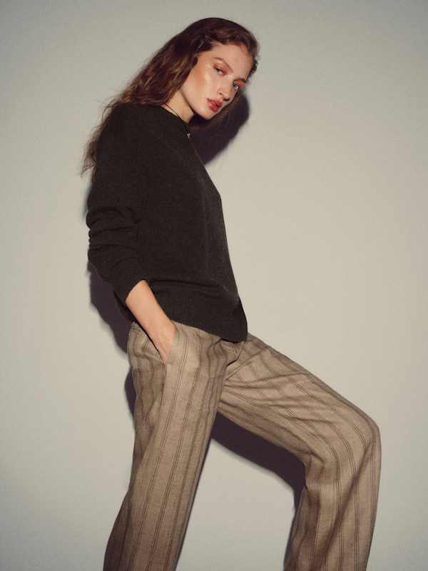 Fabian Crew Sweater - Espresso