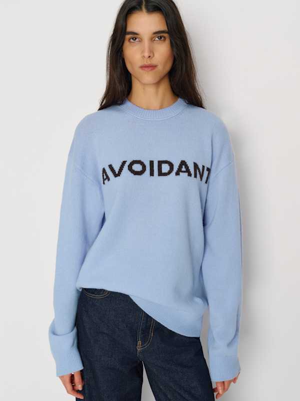 Fabian Crew Sweater - Ice Water Avoidant