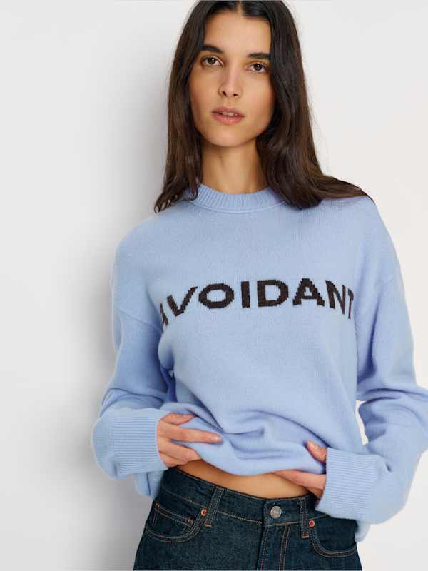 Fabian Crew Sweater - Ice Water Avoidant
