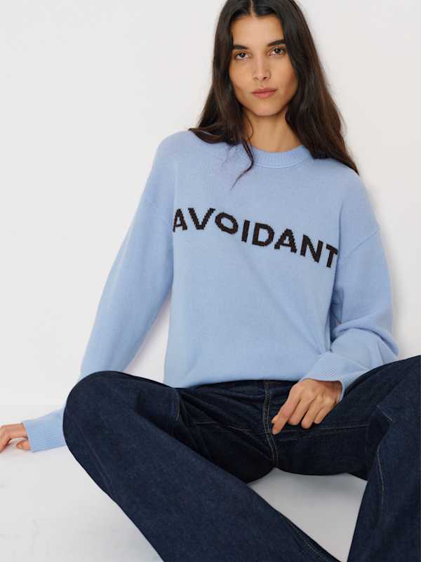 Fabian Crew Sweater - Ice Water Avoidant
