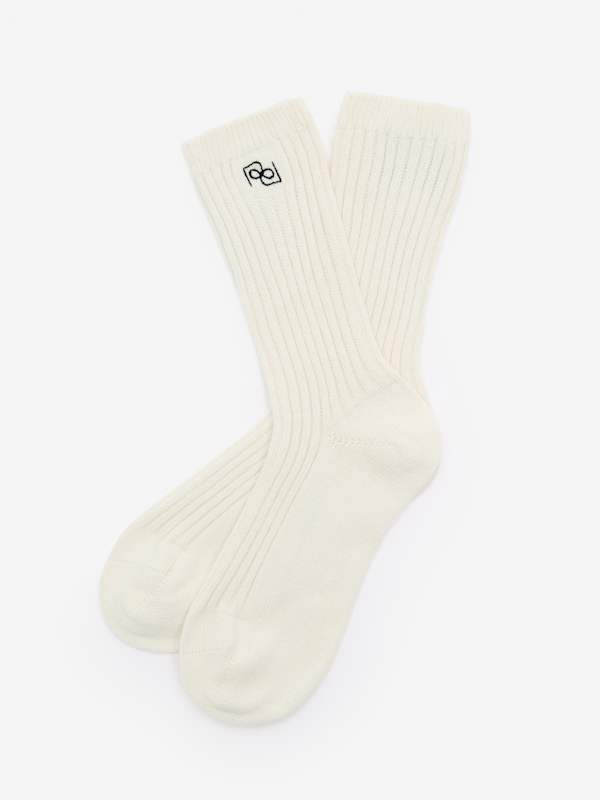 Sunday Cashmere Blend Socks - Gossamer