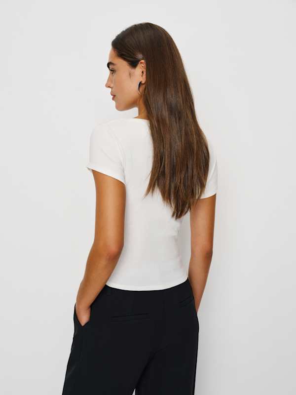 Talia Tee - White