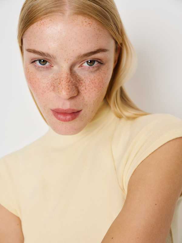 Pien Knit Top - Custard