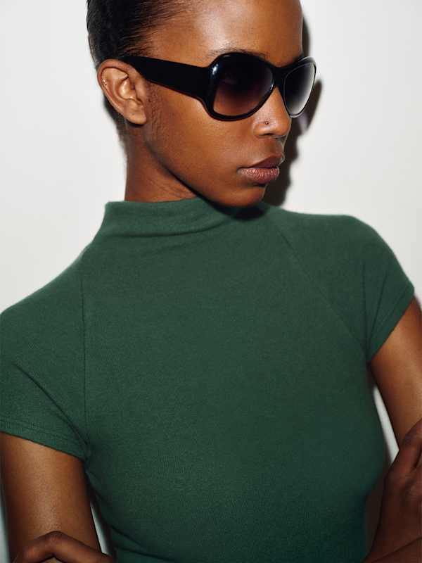 Pien Knit Top - Evergreen
