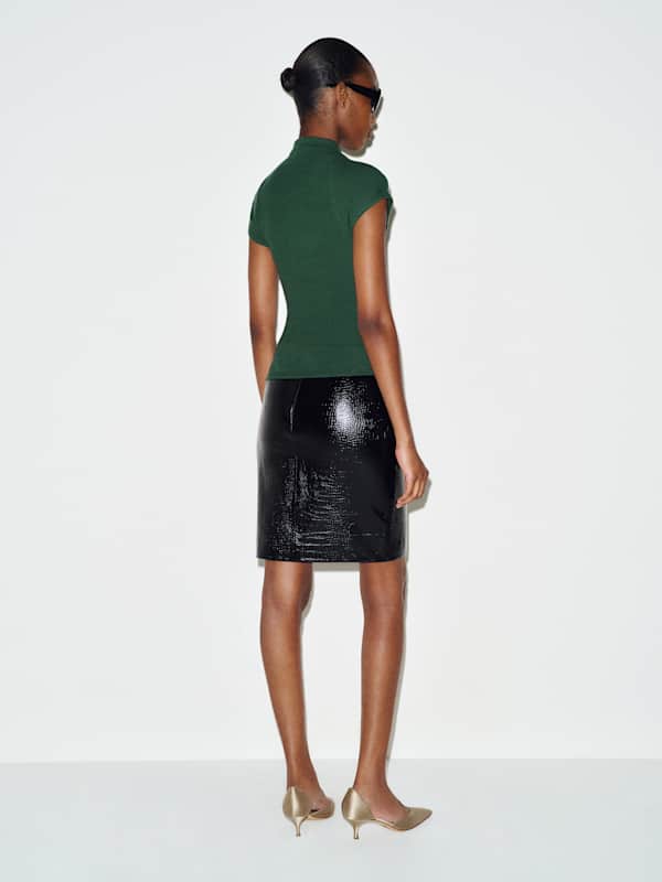 Pien Knit Top - Evergreen