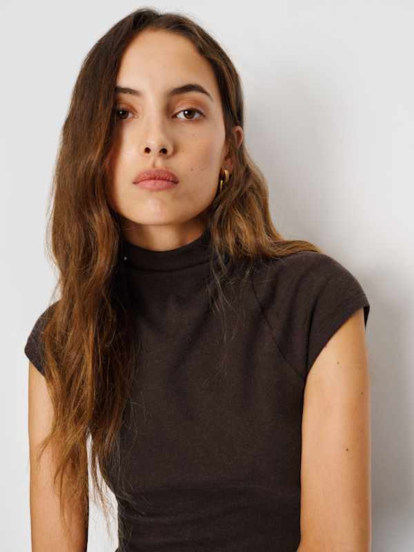 Pien Knit Top - Mole