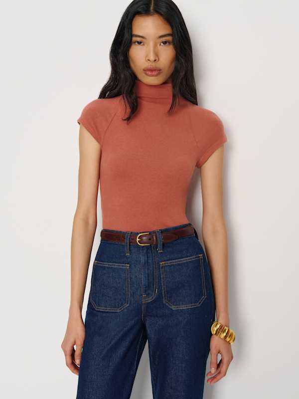 Pien Knit Top - Rosewood