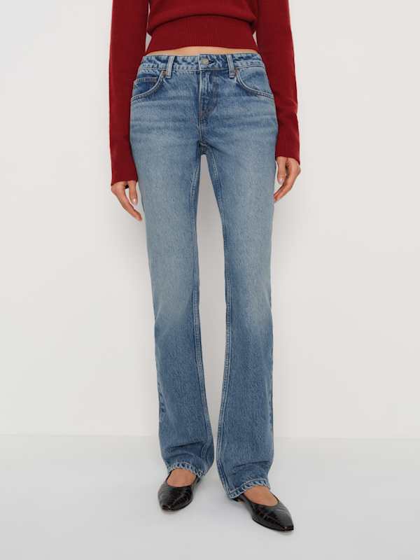 Jade Low Rise Slim Leg Jeans - Colorado