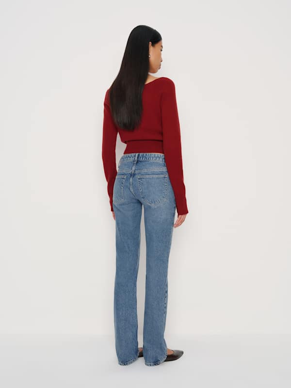 Jade Low Rise Slim Leg Jeans - Colorado