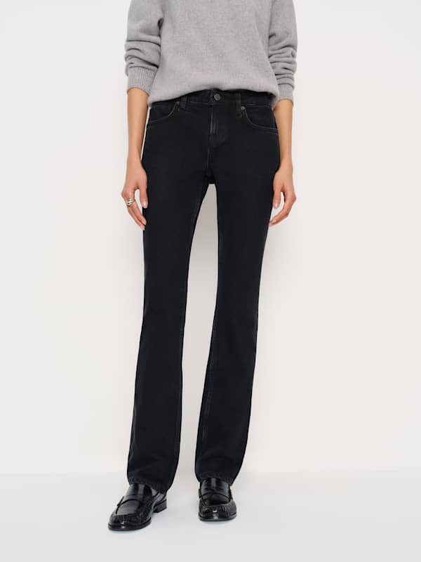 Jade Low Rise Slim Leg Jeans - Finke
