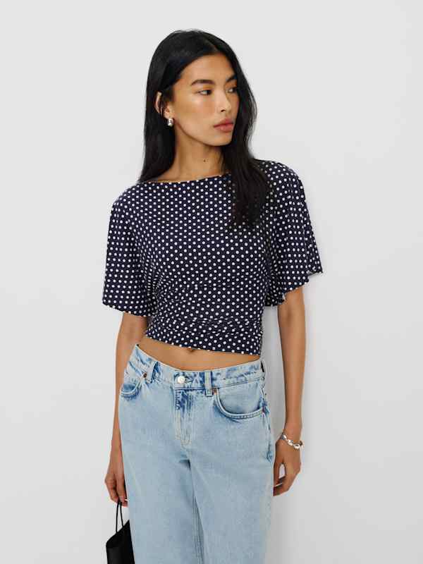 Avery Knit Top - Dream Dot