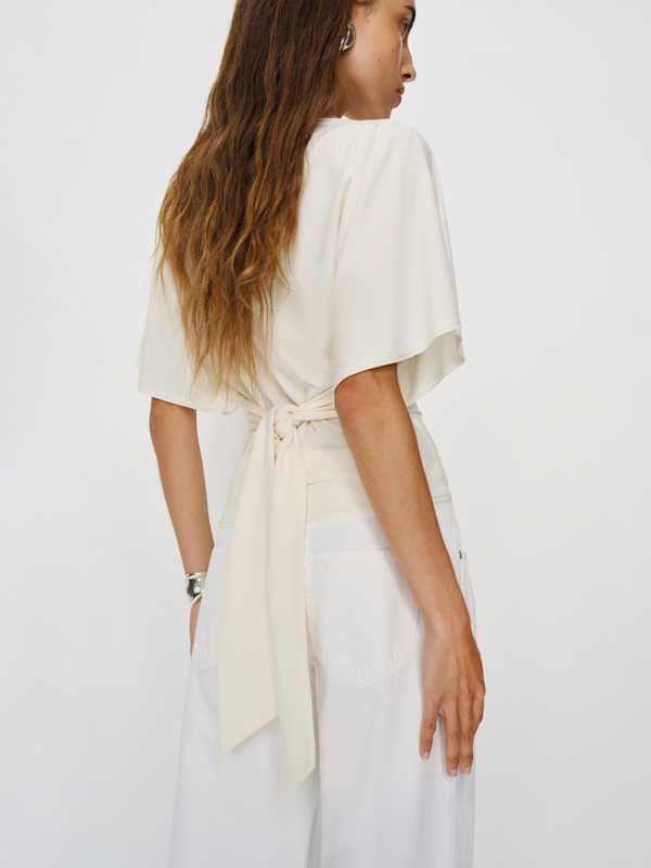 Avery Knit Top - Fior Di Latte