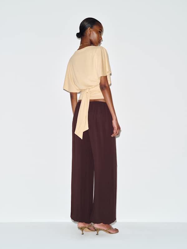 Avery Knit Top - Parmesan